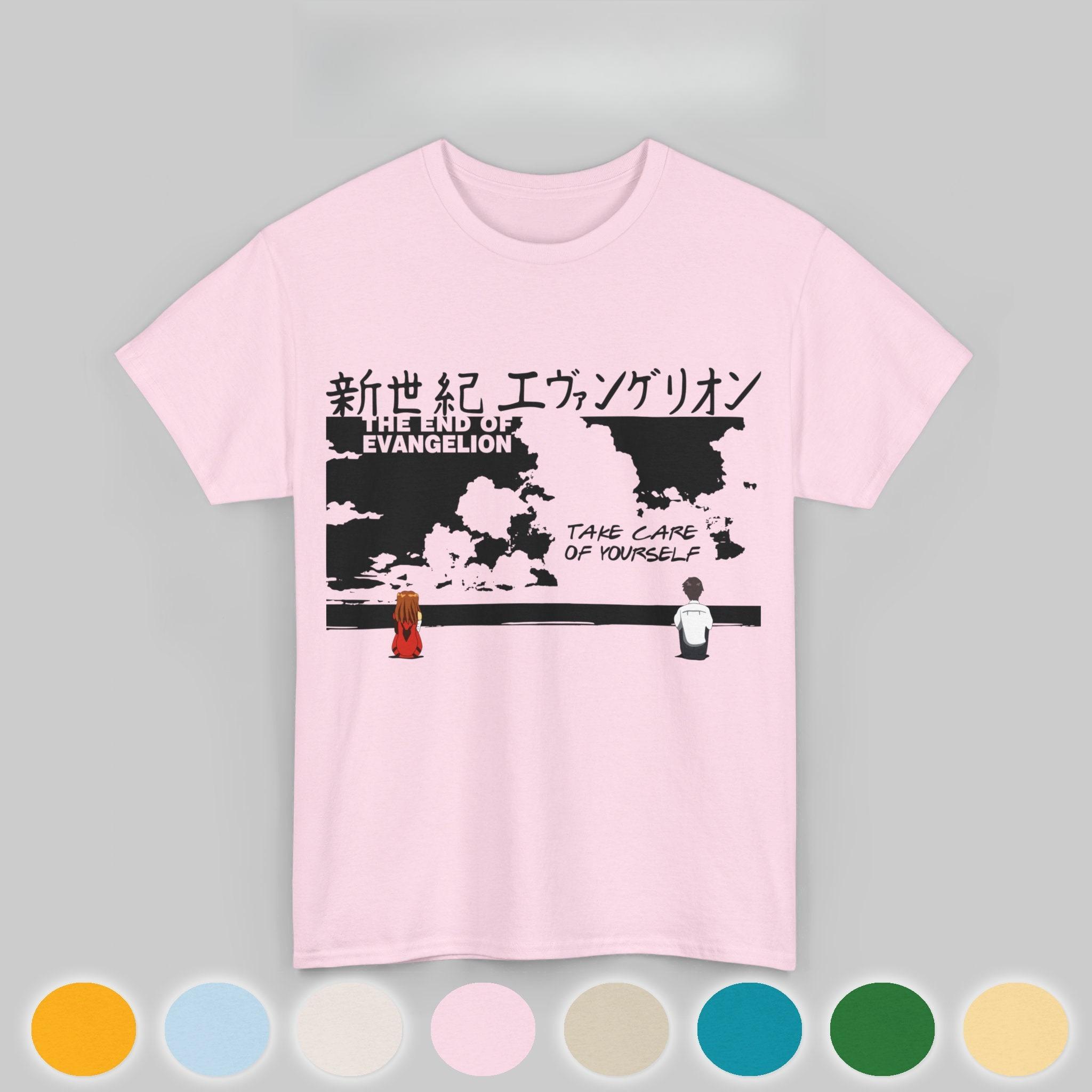 

Neon Genesis Evangelion Anime Shinji Asuka Printed Tshirt Unisexs and Womens Tshirt Unisexs Top Sports Tshirt 2026 Summer New Te S