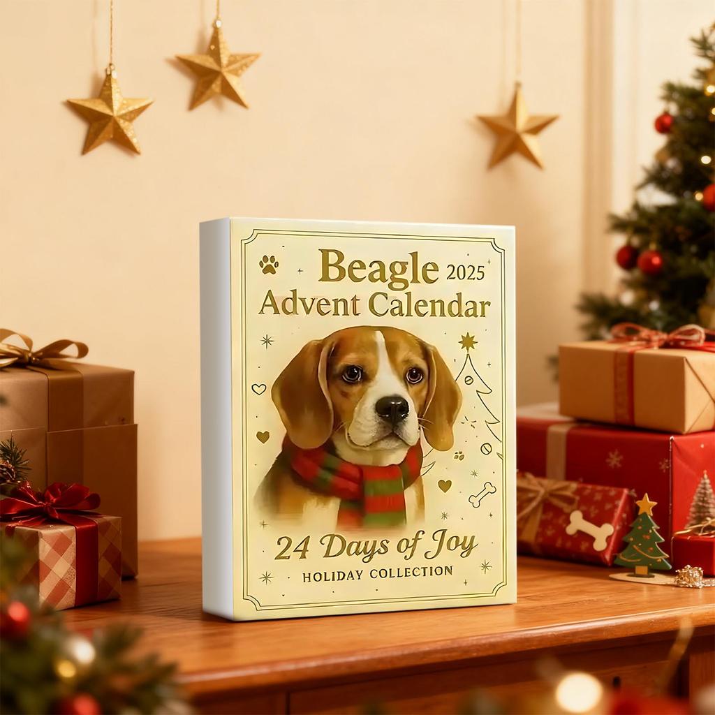 2D Flaches Acryl Überraschungsbox 24 Stück Anhänger Mit Flugzeugbox Lustiger Weihnachts-Countdown-Kalender