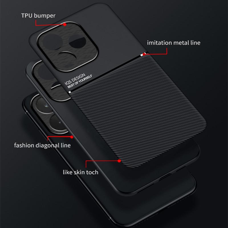 Rugged Non-Slip Magnetic Case For OPPO A5 Pro 5G Portective Cover Back Shell Coque Fundas Capa