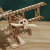 Wooden Airplane 3D Puzzle Kit