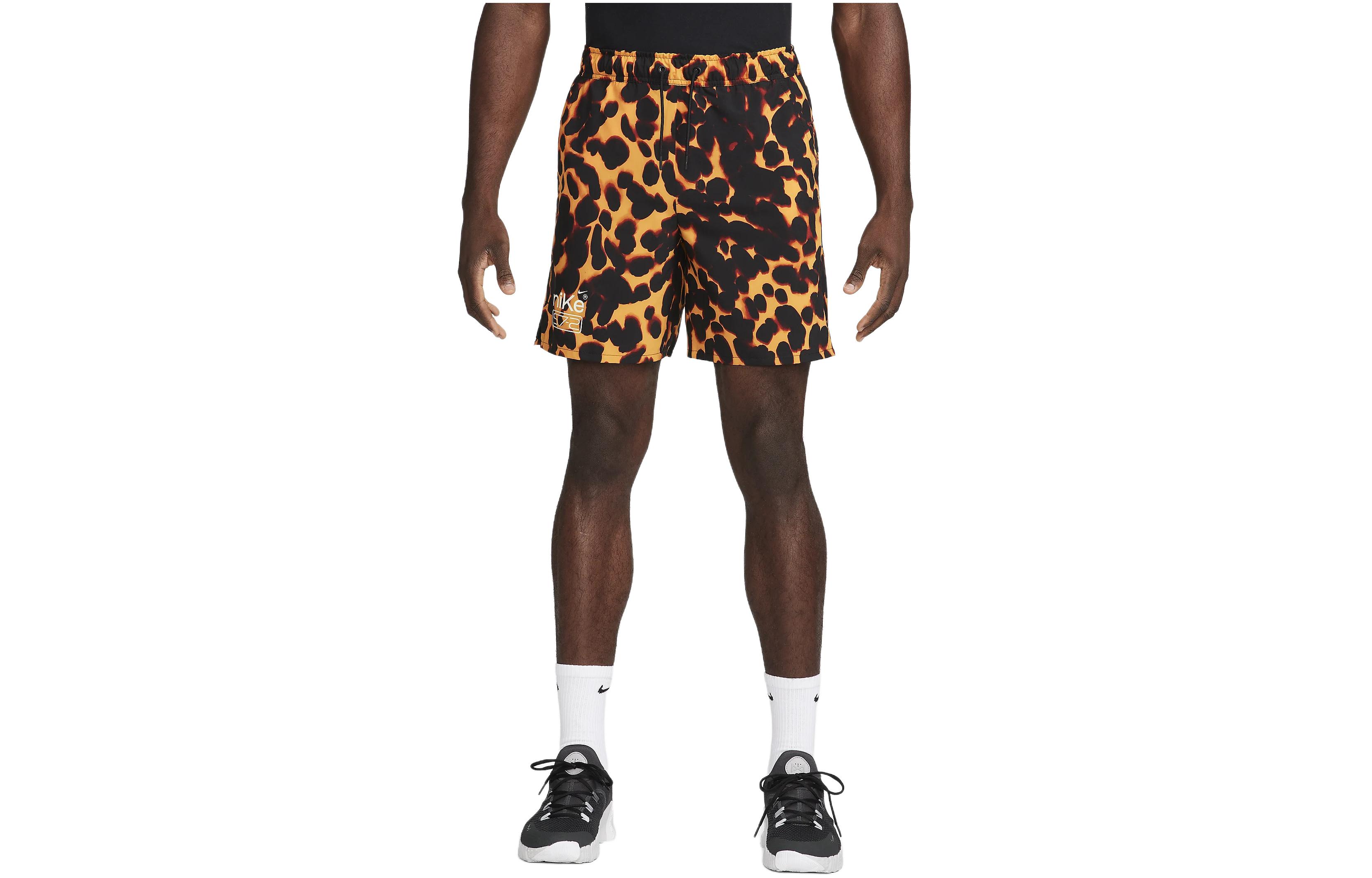 Nike Dri FIT 7  Unlined Versatile Shorts Casual Shorts Men s Yellow FN3321-717 L