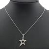 Korean Style Fashion Aesthetic Crystal Star Necklace Choker Punk Unique Pendant Necklace For Women Jewelry Y2K Accessories