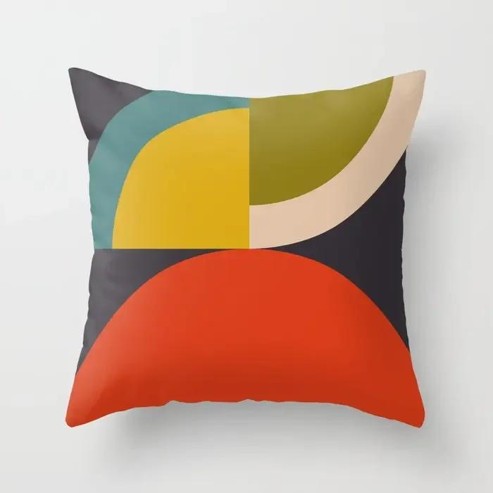 Bedroom Living Room Decoration Home Decor Abstract Pattern  Sofa Cushion Cover