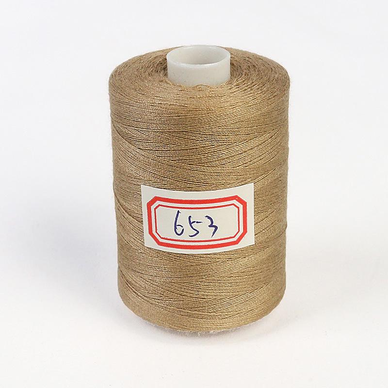Hilo de Coser de Poliéster de Alta Velocidad 402 - 1000 Yardas, Colores Arcoíris, Ideal para Proyectos de Costura Casera y a Mano