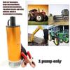 2 In 1 Oil Pump Refueling Gun Electric Submersible 5 Meter Steel Hose Fuel Water Camping Accessories