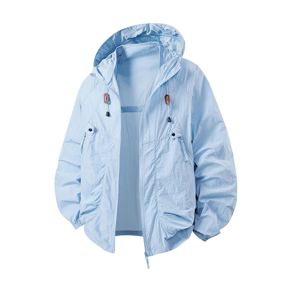 Men's And Women's Sun-protective Clothing Workwear Jackets Couple Skin Clothing Quick-drying And Breathable Tops