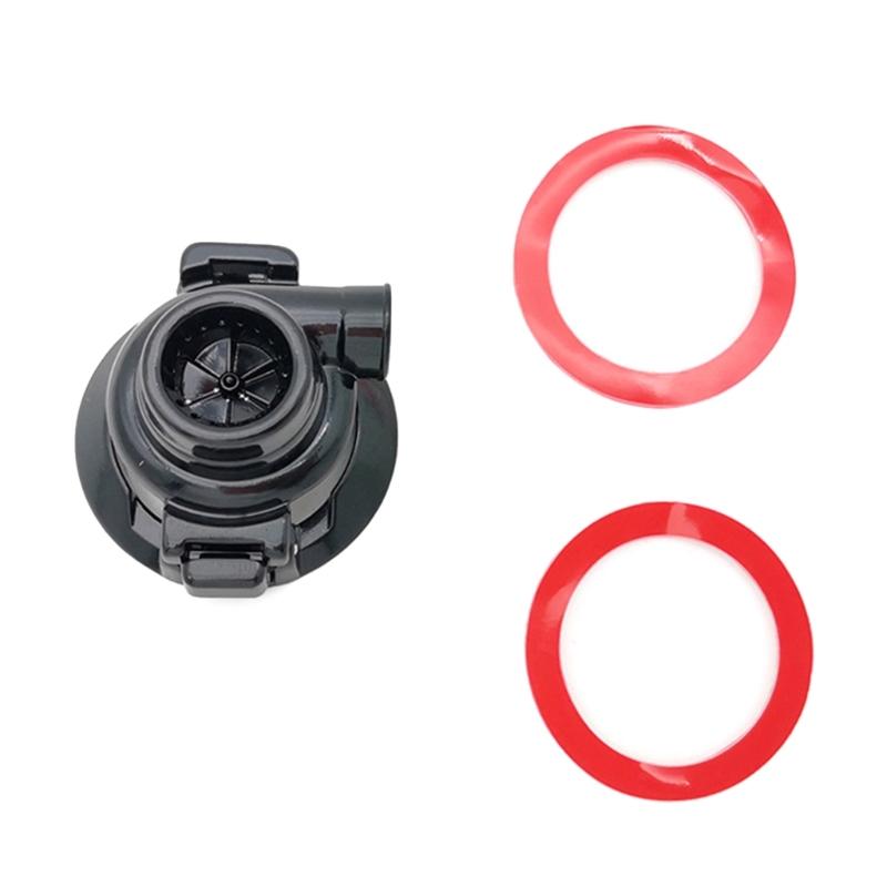 

Stylish Rotating Engine Start Stop Button Cover Caps Scratch Proof Zinc Alloy Rings for Car Interior Style Enhancement