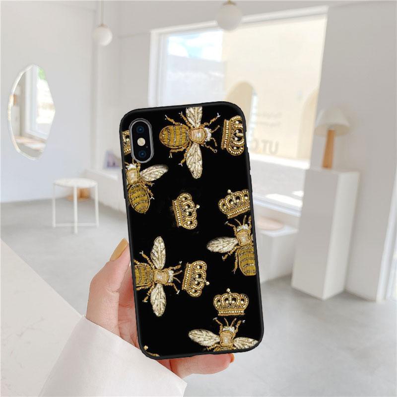 CJ11 Art Bees Cartoon Soft Shell Phone Case for Xiaomi Poco C40 C50 C51 C55 C65 C71 C75 F3 F5 F6 F7 M2 M3 Pro Ultra