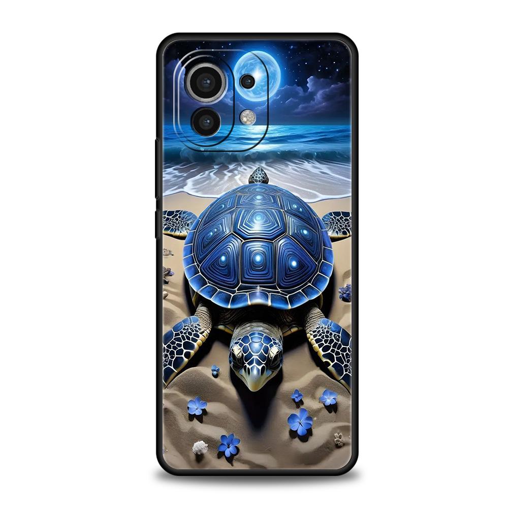 

Phone Case Cover for Xiaomi Poco F6/F5/F4/F3/X6/X5/X4/X3/NFC/M5/M4/M3/C51/C50/C55/GT Soft TPU Ocean Dolphin Sea Turtle Painting Poco X5