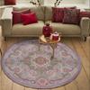 Bohemian Style Round Mat Living Room Game Bedroom Kitchen Balcony Door Rugs Bedroom Non-Slip Game Home Decoration Retro Carpet