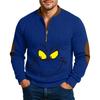 Men'S Outdoor Zipper Long Sleeved Sportswear Casual Sweatshirt
