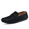 Fashion Suede Leather Mens Handmade Loafers Male Casual Driving Flats Slip-on Shoes Handmade Comfy Moccasins Leisure Walk Business Shoes