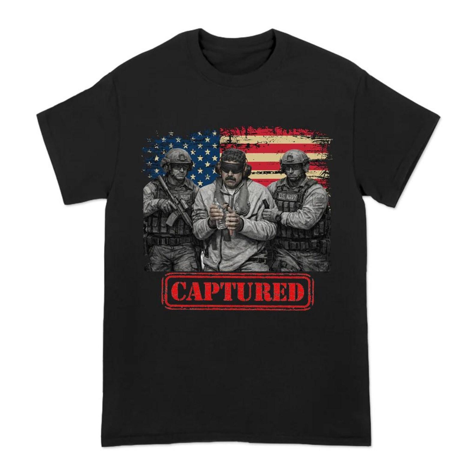 Maduro Captured Shirt •Venezuela Libre Shirt •Venezuelan Freedom Shirt •Patriotic Sweater •Political Protest Shirt •Maduro Game Over Shirt 4XL