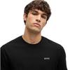 Boss Mens Waffle Knit Classic Short-Sleeved T-Shirt