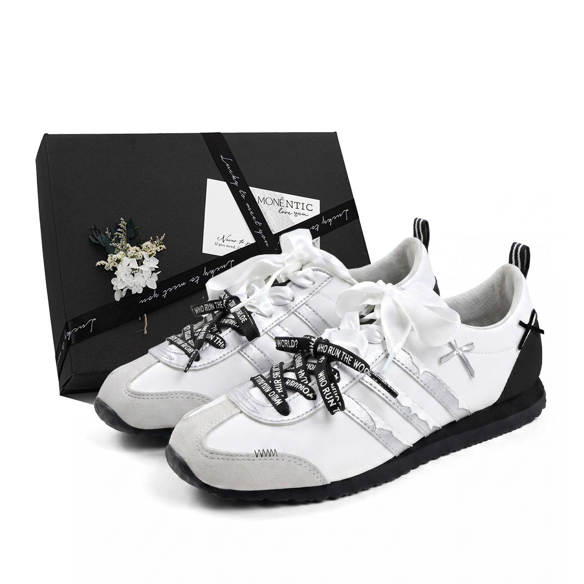 

Adidas VS JOG 2.0 Timeless MONE Manufacturing, Box Low top German Army Trainers Unisex Black White JR4653(Team177--BOX) 40