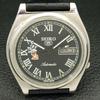 USED VINTAGE SEIKO 5 AUTOMATIC 7019A JAPAN MENS BLACK COLOR DIAL WATCH a433711-2 R118-a433711