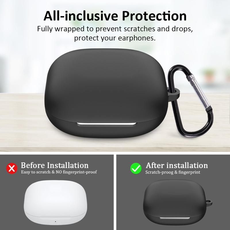 Case Shockproof Wireless Earphone TPU Sleeve Impact-resistant Anti-dust Anti-scratch Cover