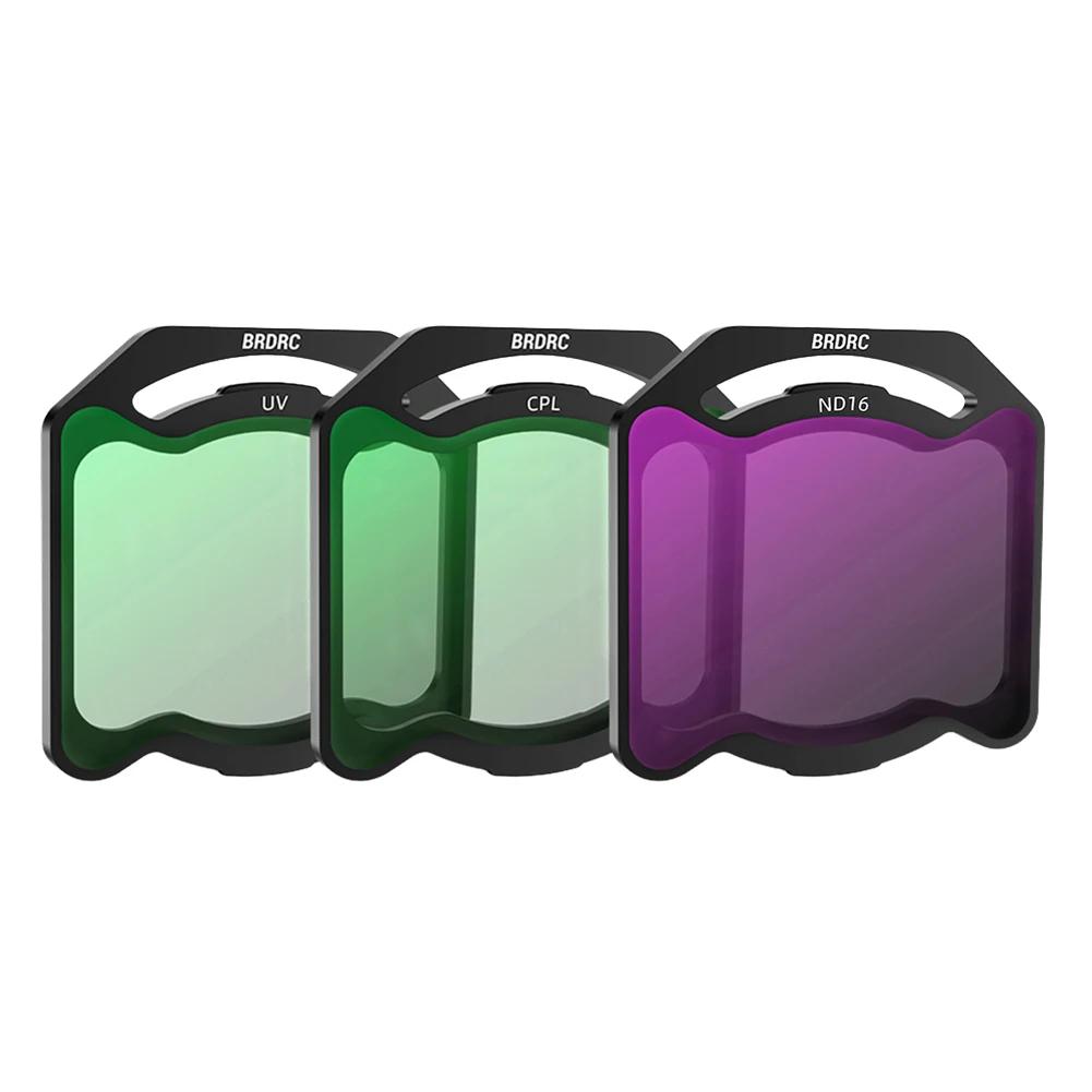 For DJI O4 Air Unit Pro Filter ND Filters Set Optical Glass/Aluminum Alloy Frame UV CPL ND8/16/32/64 ND Dimmer Drone Accessories