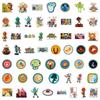 50PCS Waterproof Cartoon Graffiti Stickers for Scooter, Notebook, and Water Cup Decoration