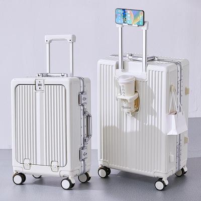 Yongsheng 20" Kabinenkoffer: Neues Dry-Travel-Design, Aluminiumrahmen, Trolley mit individuellem Schloss, Absturzsicherung.