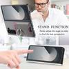 Magnetic Leather Wallet Phone Case with Card Holder Ring for Samsung Galaxy Z Fold 7 6 5 4 3 Fold7 Fold6 5G Detachable Cover