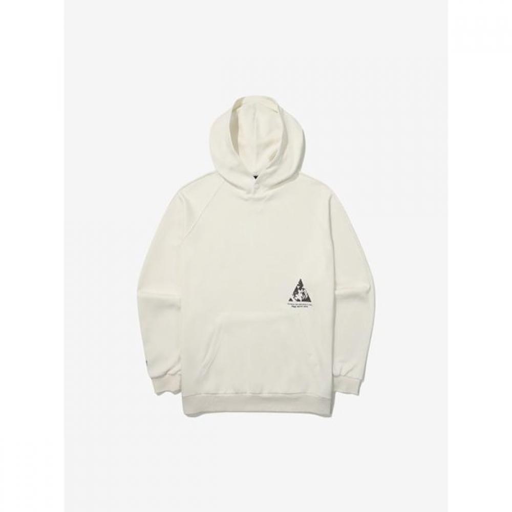 Fila Snap Hoodie White Rock