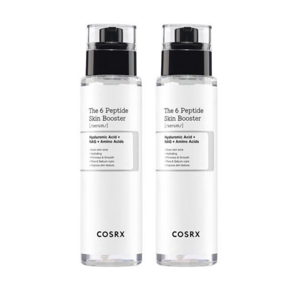 

[1+1] COSRX The 6 Peptide Skin Booster Serum 150ml × 2 – Pore & Elasticity Refining Booster Duo Set
