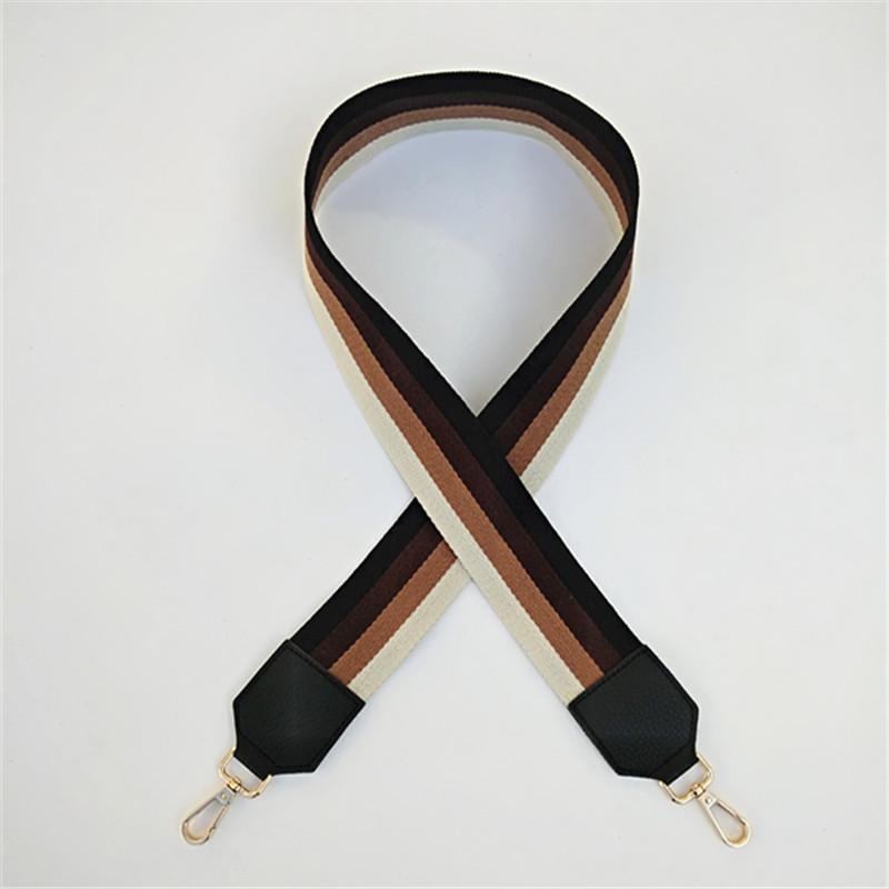 

IGNICASE Wide Thickened Ribbon Shoulder Strap Fashion Short Single Shoulder Crossbody Contrast Bag Replacement Shoulder Strap Gun buckle