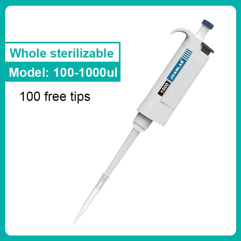 Autoclavable Digital Adjustable Micropipette Lab Equipment High-temperature Sterilization Laboratory Pipette