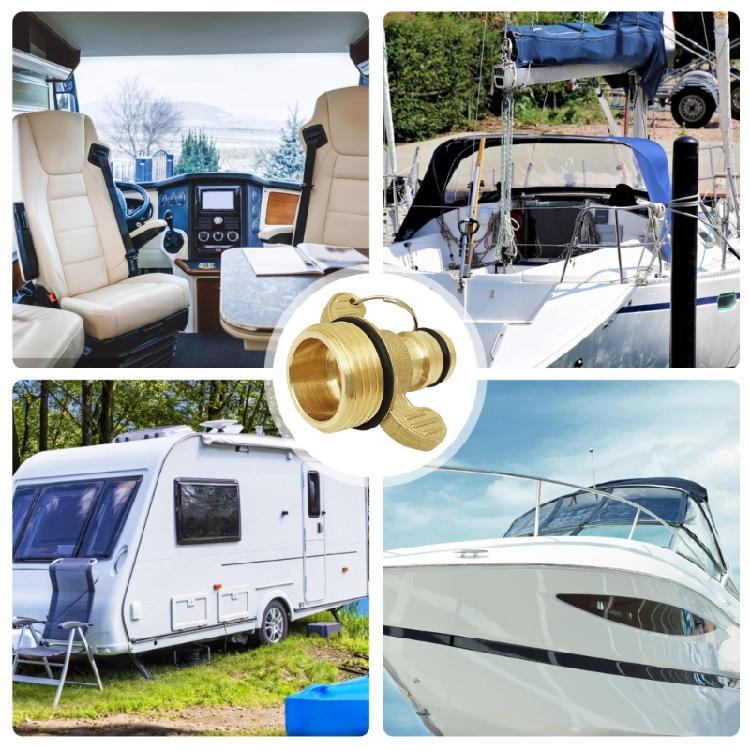 Water Hose Elbow Adapters Efficient Water Supply Solution Universal Washing Machine Connector Simple Installs for Boats