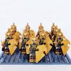 13 Pcs Demon World Noldor Elf Soldier Minifigures, Building Blocks Army Set with Spear Crossbow Axe, Educational Bricks Kid Toys