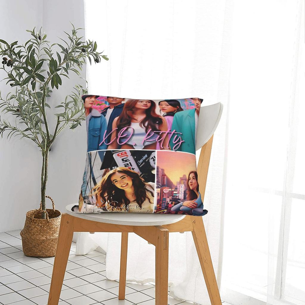 Tv Xo Kitty Kim Min Ho Pillow Case Funny Pillow Cover Comfy Pillowcases For Living Room Chair