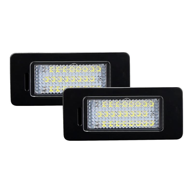 

2PCS License plate Light 6000k for Skoda Octavia Facelift 2010 Fabia Mk3 2015-2018 Yeti 5L 2009-2018 Superb B6 Combi 2009-2015