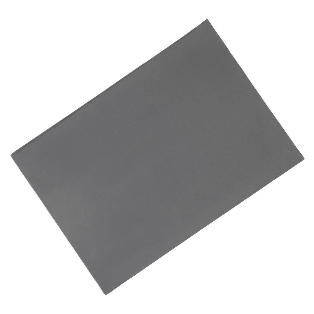 Foaie Timbre de Cauciuc Gri Închis Mărime A4 Bloc de Sculptură Cauciuc Moale pentru Mașină de Tăiat cu Laser Gravură