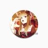 32/44/58mm 58mm Kurafuto Rorensu Horo Badge Cute Anime Wolf Brooches Handmade Platic Lapel Pin for Clothes Hat Backpack Jewelry Accessories