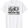 Teenage Mutant Ninja Turtles Group Action Outline Comic T-Shirt