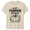 Happy Pumpkin Season TShirt Fall Autumn Halloween Gift For Him And Her