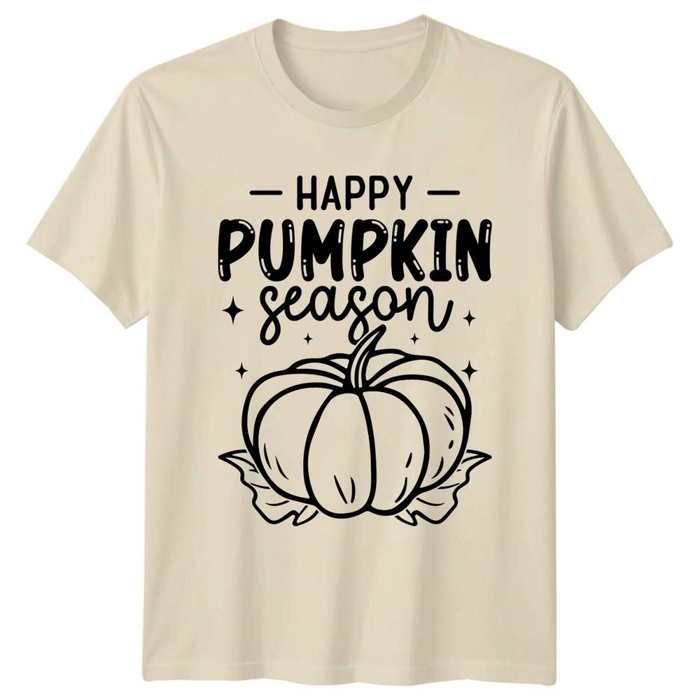 Happy Pumpkin Season TShirt Fall Autumn Halloween Gift For Him And Her