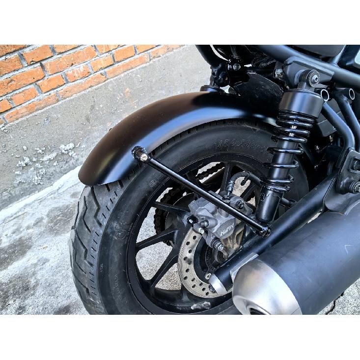 For Honda Rebel CM 300 500 CM300 CM500 2017-2023 Motorcycle Rear Wheel Splasher Fender Splash Mud Guard Plate Mudguard Cover Kit