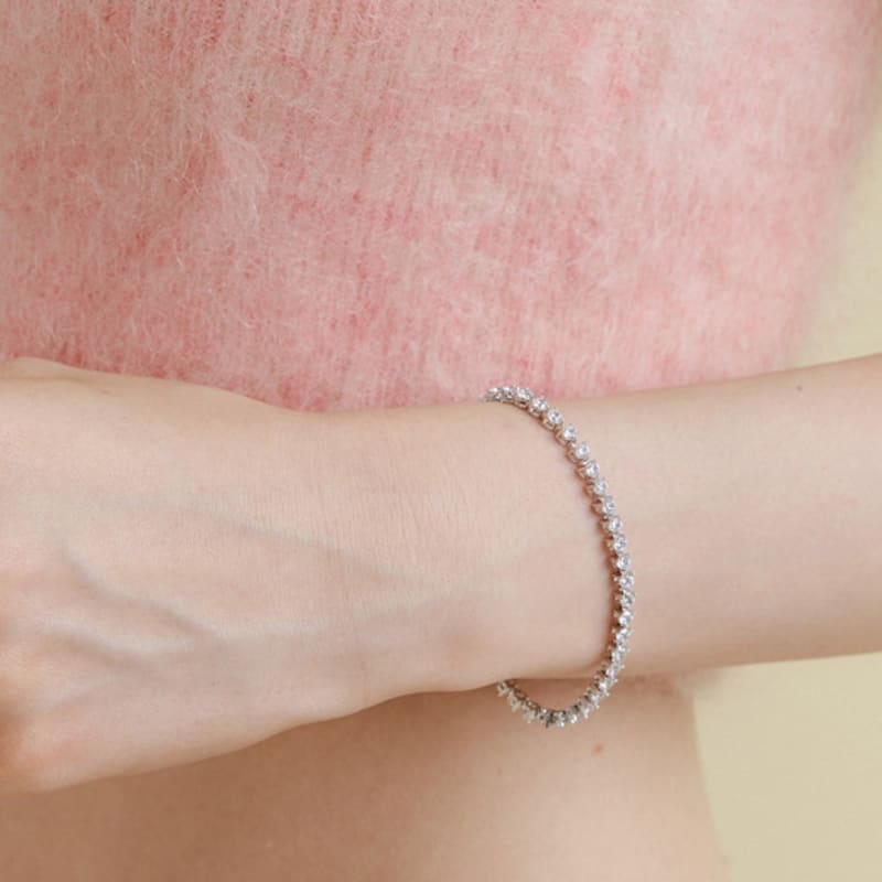 

MATIAS Round tennis Bracelet 16.5cm