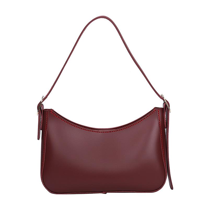 

DIY Underarm Bag Making Material Kits PU Leather Shoulder Handbag Sewing Accessories Handmade Semi-finished Women Fashion Bags вино красного