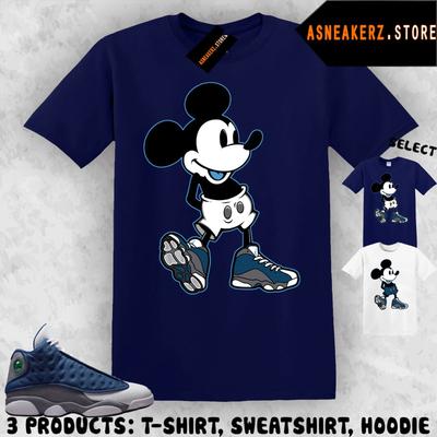 Tee Shirt Matching AJ 13 Flint 2026 To Match Sneaker Sneakerhead M Mouse T-Shirt
