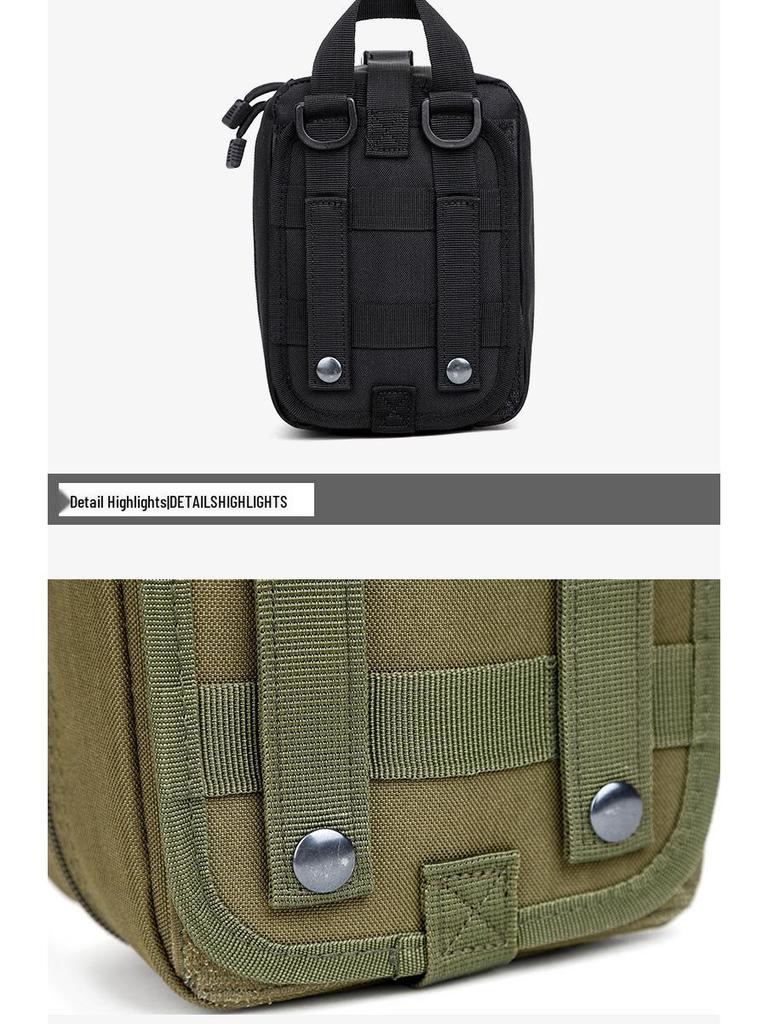 Laser-Cut Outdoor Multi-Functional First Aid Tactical Medical Molle Attachment Fanny Pack