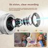 5K WiFi HD CCD Digital Camera with Flip Screen, Smart Beauty Selfie & Filters, Vlogging Mirrorless Camera