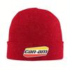 New Can Am Hats Autumn Winter Beanies Street Motor Lover Vehicles Caps Unisex Women Acrylic Knitted Hat