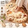 Non-Slip Home Decor Carpet Anti-fouling Cartoon Carpet Cute Cat-Shaped Area Rug  Bedrooms