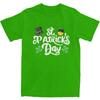 Men St Patricks Day T-Shirts Irish Cotton Top Tees Summer Y2K Retro Short Sleeve T-Shirt O Neck Harajuku Design Tshirt Plus Size
