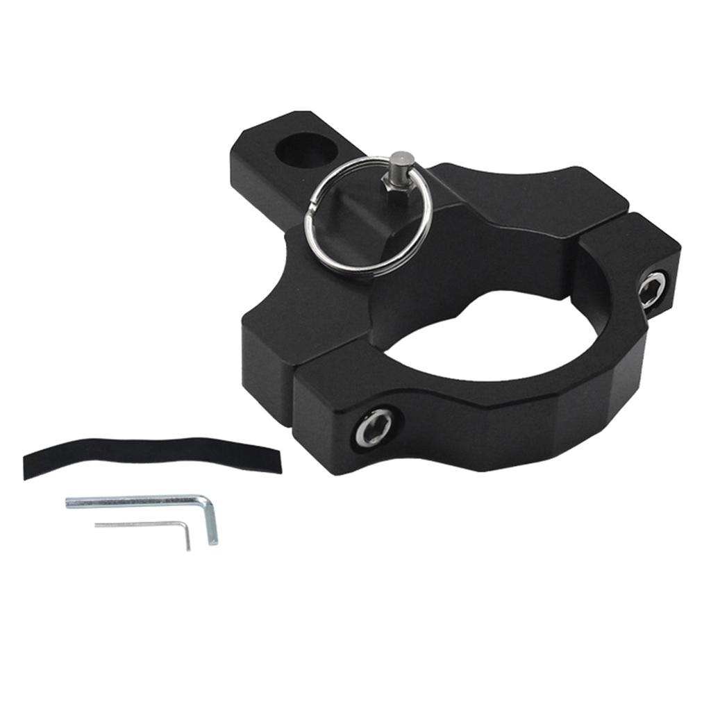 Heavy Duty UTV Flag Whip Light Mounts for 1.75" to 2" Roll Bar Fast Release Adjustable Light Whip Mounting Bracket