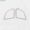 Car Pillar A Audio Speaker Frame Decoration Cover Trim For VOLVO XC60 2012 - 2017 Silver Stainless Steel Accessories Interior