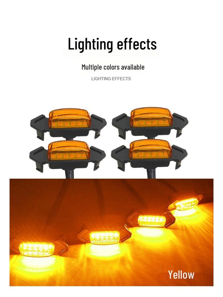 Takuma Mřížkové světlo: Vysoce svítivé žluté LED denní světlo pro Tank 300 16~19